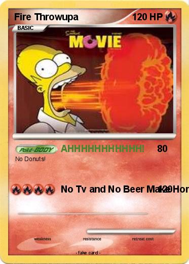 Pokemon Fire Throwupa
