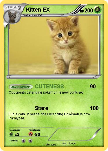 Pokemon Kitten EX