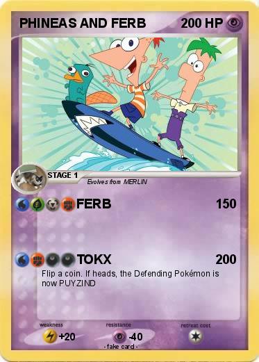 Pokemon PHINEAS AND FERB
