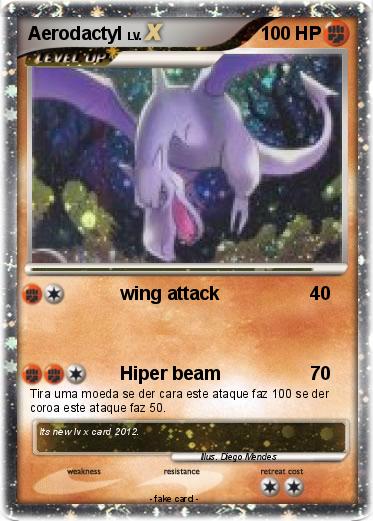Pokemon Aerodactyl