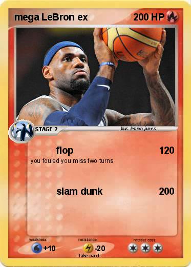 Pokemon mega LeBron ex