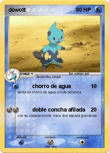 Pokemon dowott