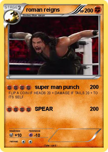 Pokemon roman reigns