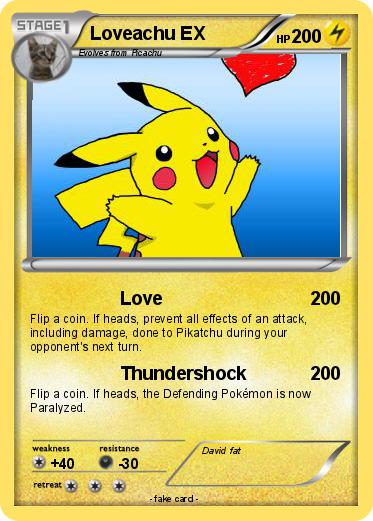 Pokemon Loveachu EX