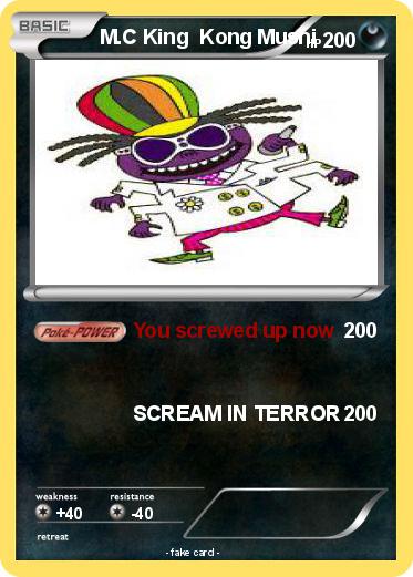 Pokemon M.C King  Kong Mushi