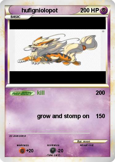Pokemon hufigniolopot