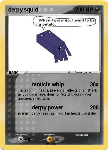 Pokemon derpy squid