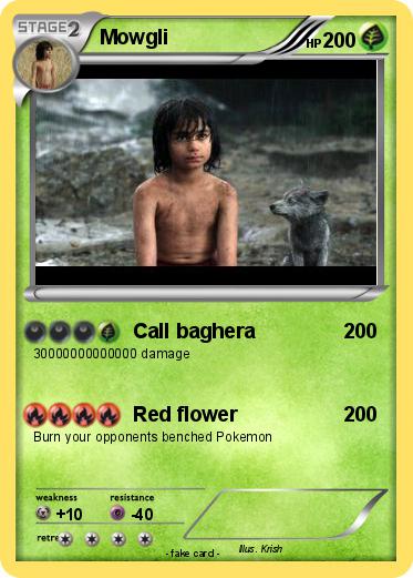 Pokemon Mowgli