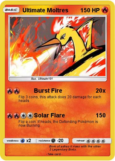 Pokemon Ultimate Moltres