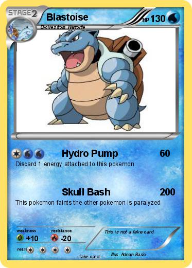 Pokemon Blastoise