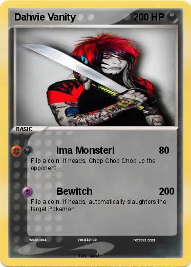 Pokemon Dahvie Vanity