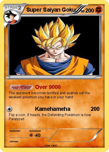 Pokemon Super Saiyan Goku