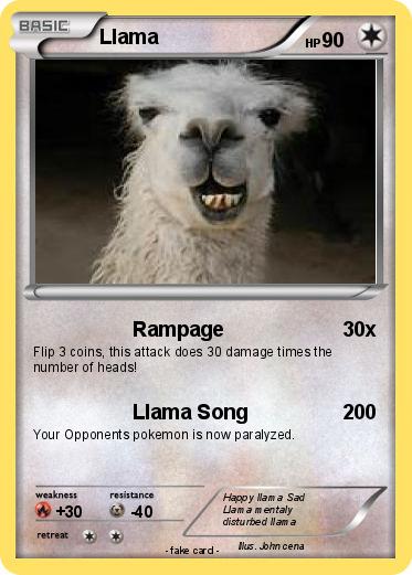 Pokemon Llama