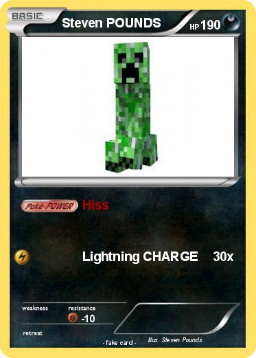 Pokemon Steven POUNDS