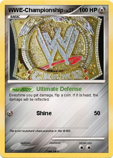 Pokemon WWE-Championship