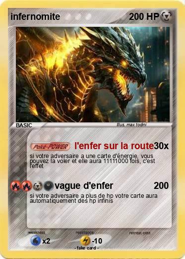 Pokemon infernomite