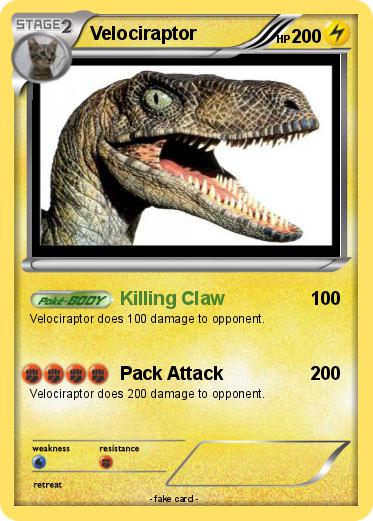 Pokemon Velociraptor