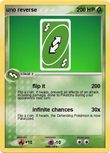 Pokemon uno reverse