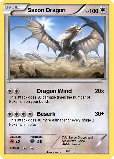 Pokemon Saxon Dragon