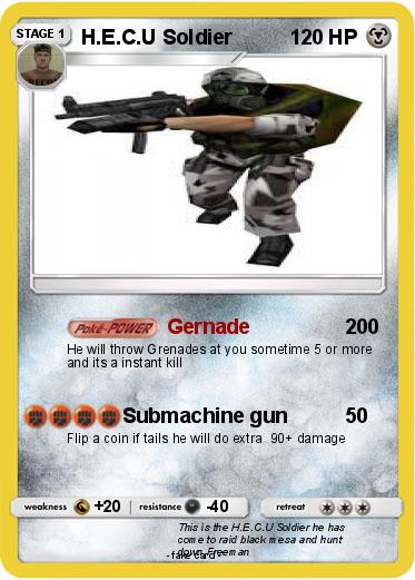 Pokemon H.E.C.U Soldier