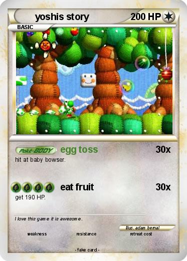 Pokemon yoshis story