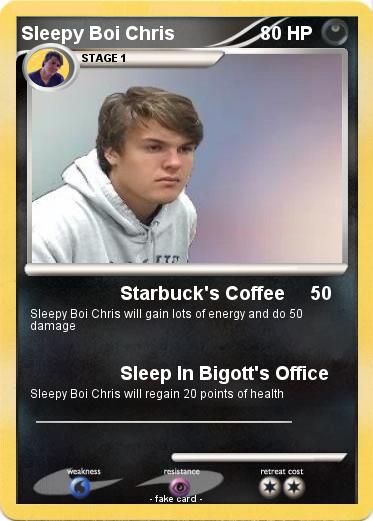 Pokemon Sleepy Boi Chris