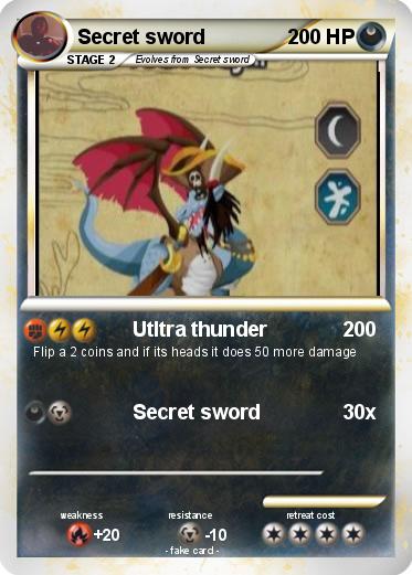 Pokemon Secret sword