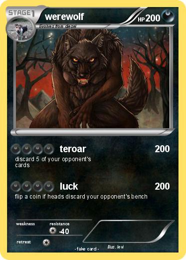 Pokemon werewolf