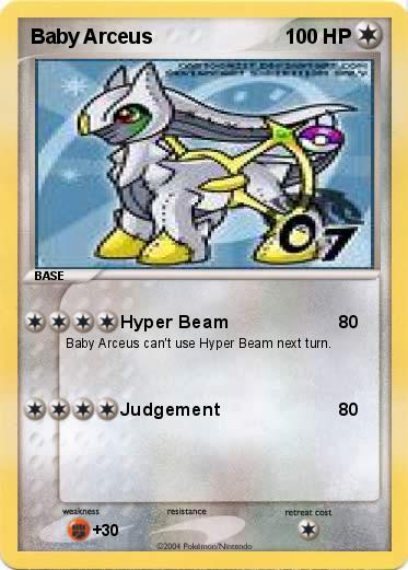 Pokemon Baby Arceus