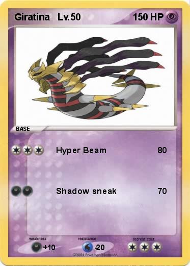 Pokemon Giratina   Lv.50