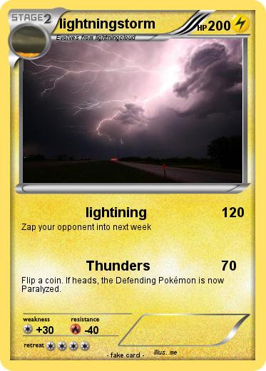 Pokemon lightningstorm