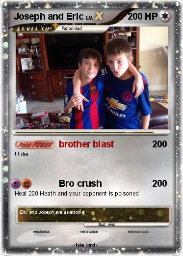 Pokemon Joseph and Eric