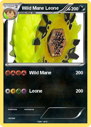 Pokemon Wild Mane Leone