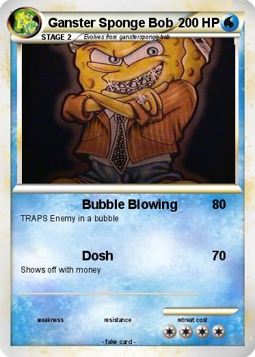 Pokemon Ganster Sponge Bob