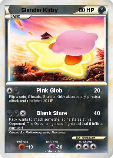 Pokemon Slender Kirby