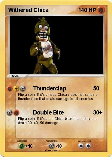 Pokemon Withered Chica