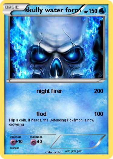 Pokemon skully water form