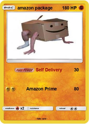 Pokemon amazon package