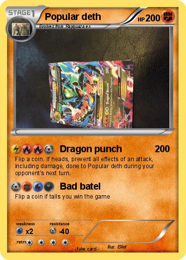 Pokemon Popular deth