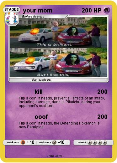 Pokemon your mom