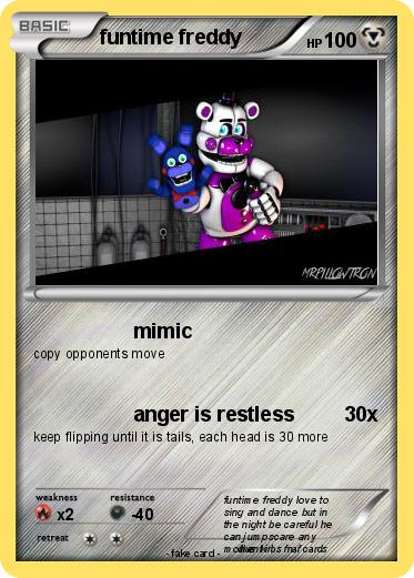 Pokemon funtime freddy