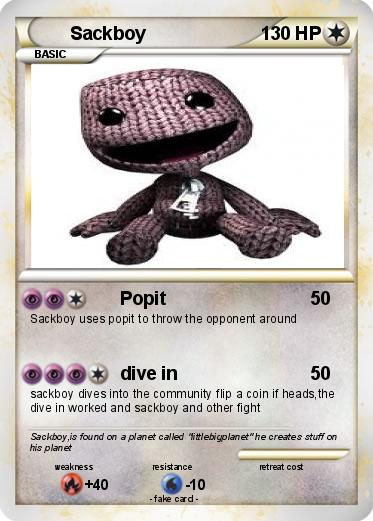 Pokemon Sackboy