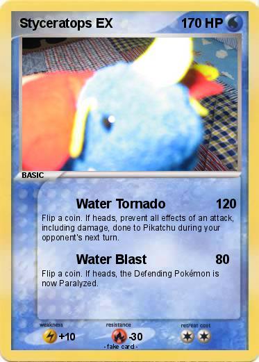 Pokemon Styceratops EX