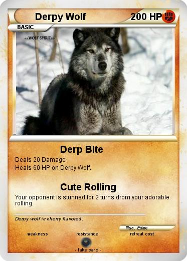 Pokemon Derpy Wolf