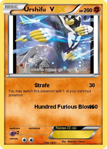 Pokemon Urshifu  V