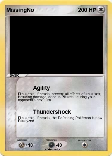 Pokemon MissingNo