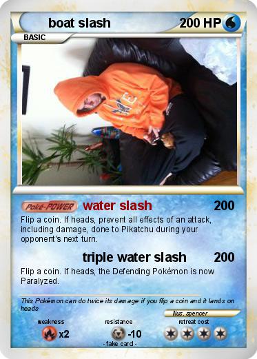 Pokemon boat slash
