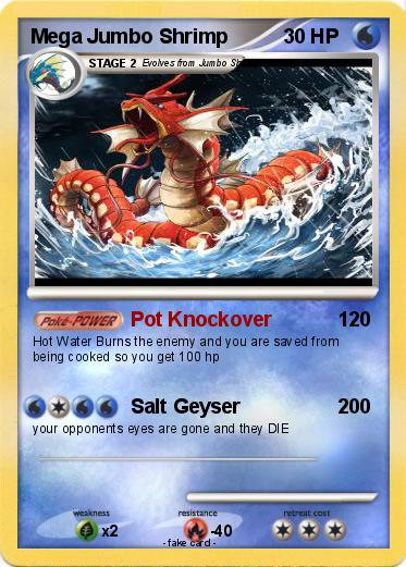 Pokemon Mega Jumbo Shrimp