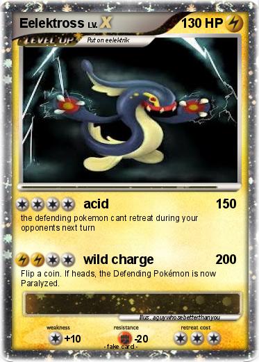 Pokemon Eelektross Pokemon Eelektross