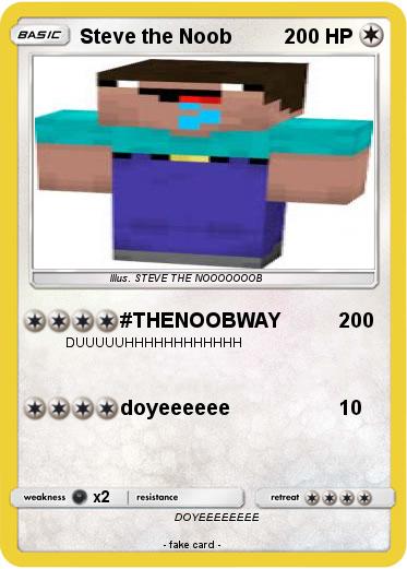 Pokemon Steve the Noob